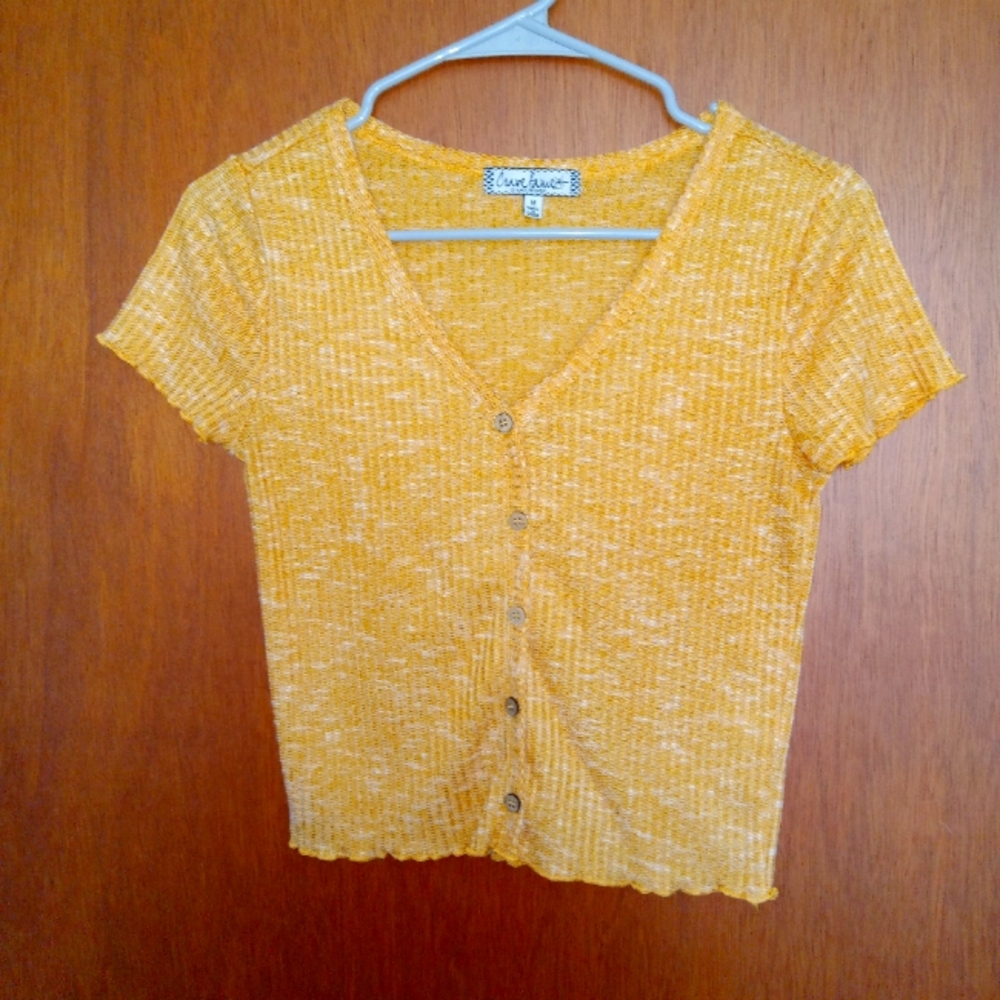 Yellow CropTop